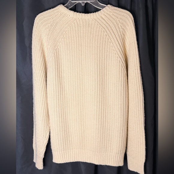 Men’s Obey Cream Knit Sweater - Picture 2 of 11